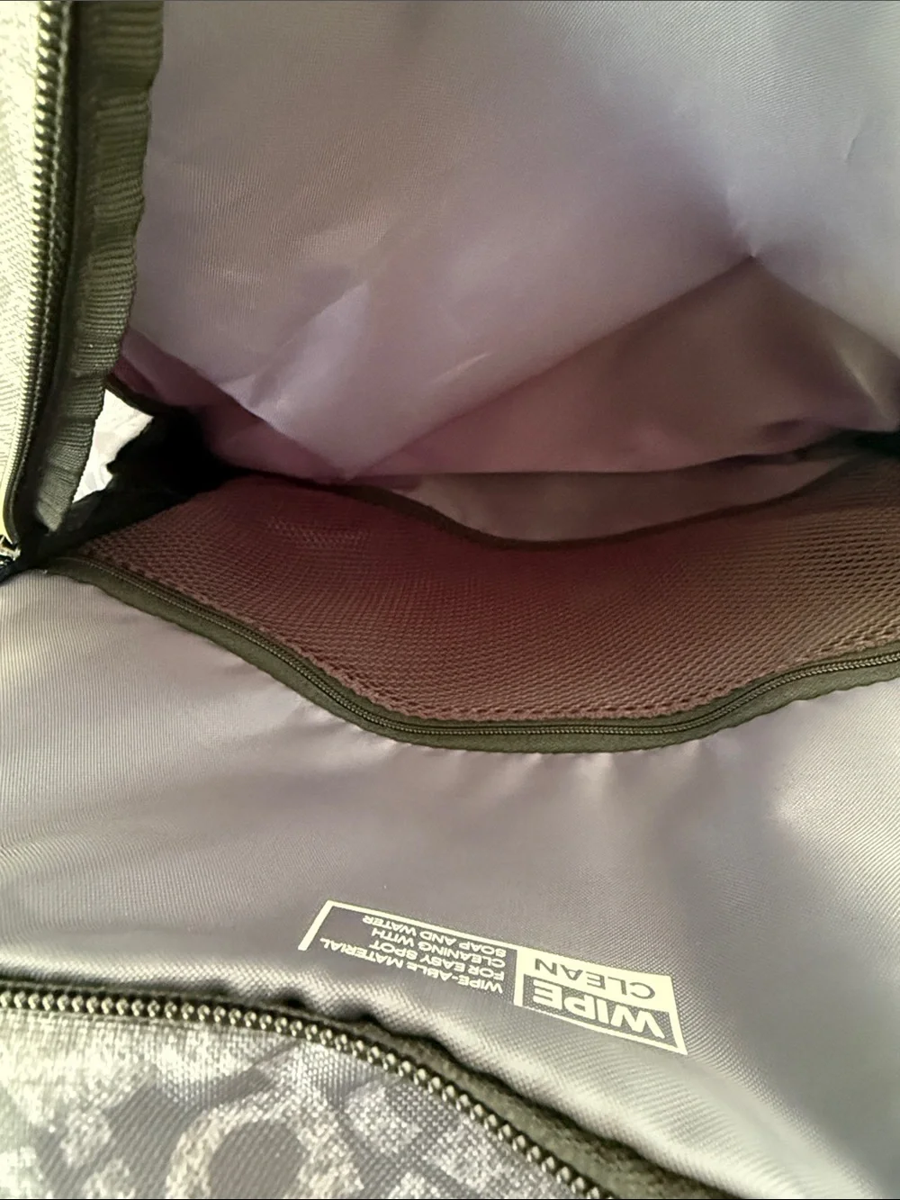 adidas Men's Grey LogoBackpack with Red Accents